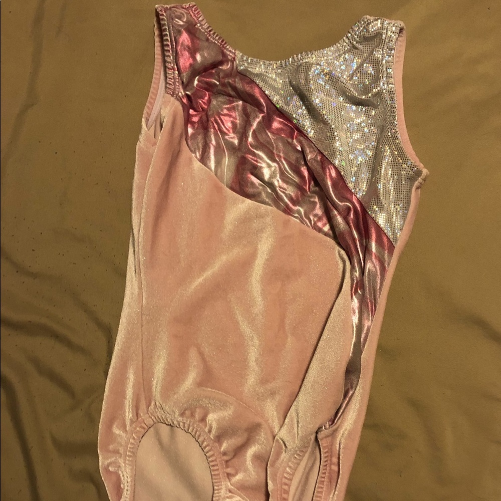 Pink Gymnastics Leotard